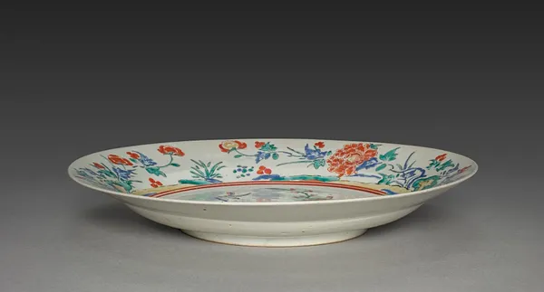 Dish with Birds and Flowers