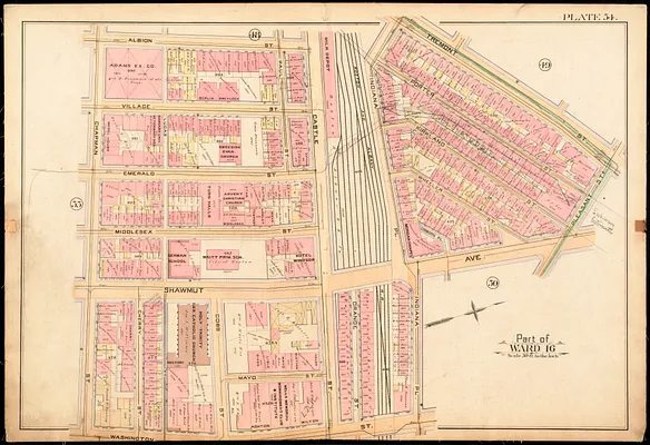 Atlas of the city of Boston : city proper