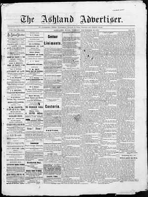 The Ashland Advertiser