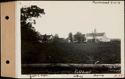Jacob E. Maki, house and barn, Coldbrook, Barre, Mass., Jun. 7, 1928