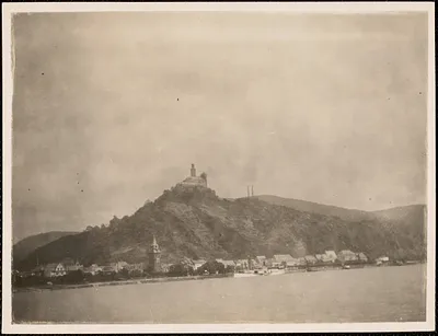 Germany, castle on the banks of the Rhine