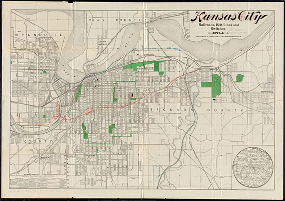 Kansas City railroads, belt line and switches