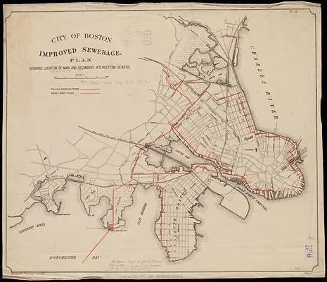 City of Boston improved sewerage