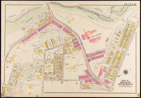 Atlas of the city of Boston, Roxbury