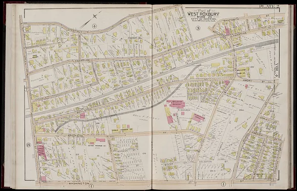 Atlas of the city of Boston, West Roxbury, Mass., volume six : from actual surveys and official plans