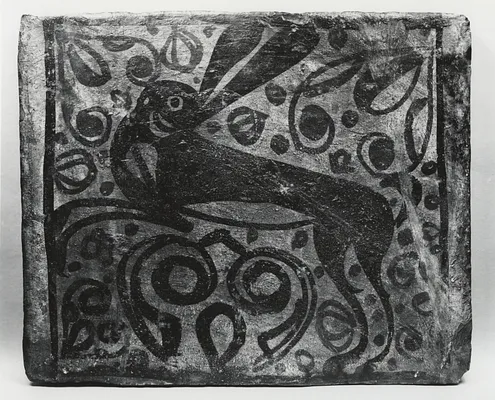 Ceiling Tile (socarrat) with a Hare