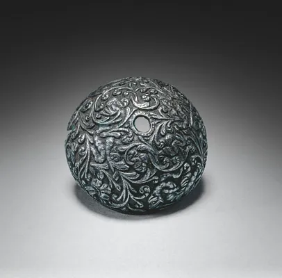 Butt-Cap from a Flintlock Pistol
