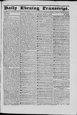 Daily Evening Transcript