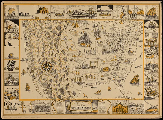 Van Loon's map of the United States