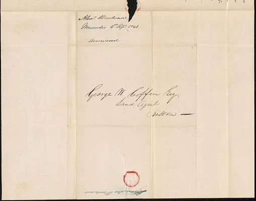 Alexander Woodward to George Coffin, 6 September 1841