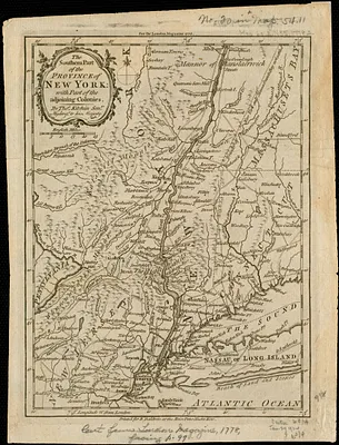 The southern part of the Province of New York