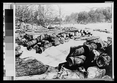 Sawin’s Mill in operation - winter
