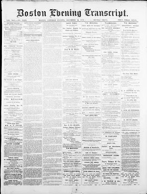 Boston Evening Transcript