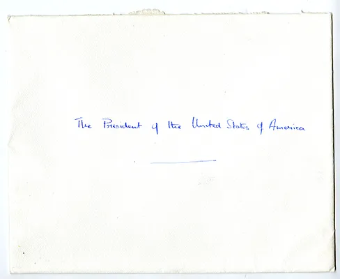 Christmas Card from King George VI and Queen Elizabeth of Great Britain