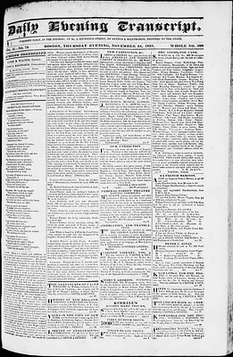 Daily Evening Transcript