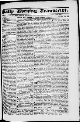 Daily Evening Transcript