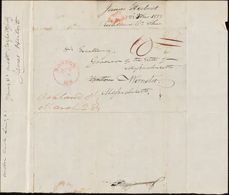 James Herbert to the Governor, 25 March 1833