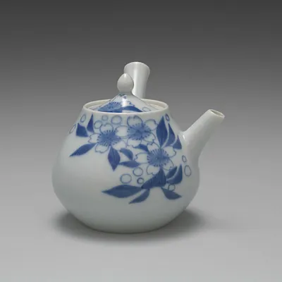 Teapot with Cherry Blossoms