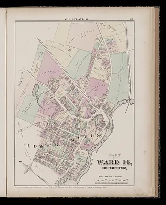 Atlas of the county of Suffolk, Massachusetts : vol. 3rd including Boston and Dorchester : from actual surveys and official records