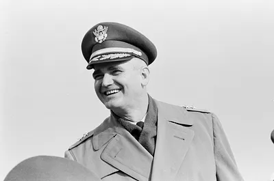 Major General William C. Westmoreland at Army-Navy Football Game, Philadelphia