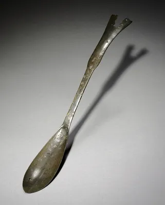 Spoon with Fish-Tail Design