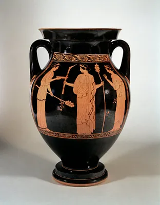 Amphora with Musical Scene