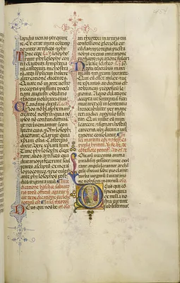 Leaf from Breviary