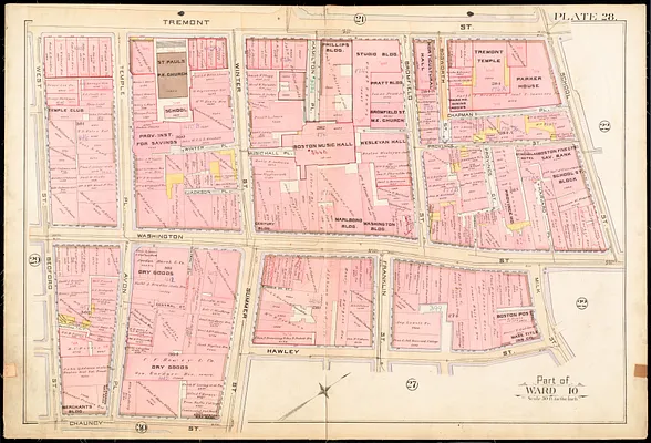 Atlas of the city of Boston : city proper