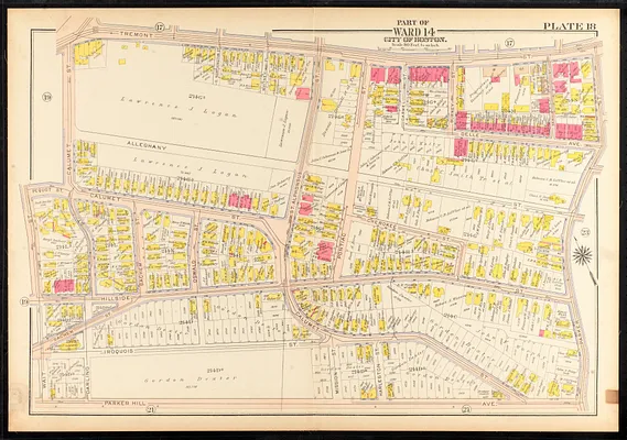 Atlas of the city of Boston, Roxbury