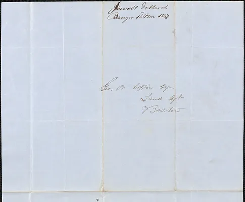 Jewett and March to George Coffin, 16 November 1847