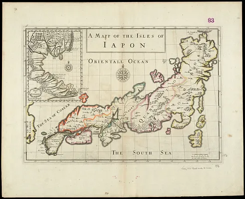 A mapp of the Isles of Iapon