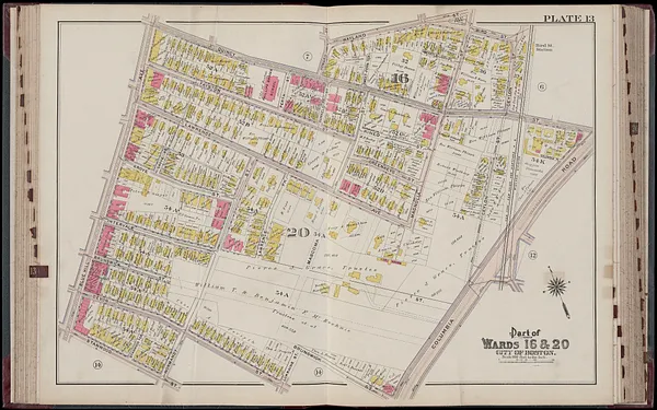 Atlas of the city of Boston, Dorchester : from actual surveys and official plans