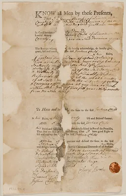 Deed from Eleazer Brooks to Joshua Child for 5 acres upland in Lincoln