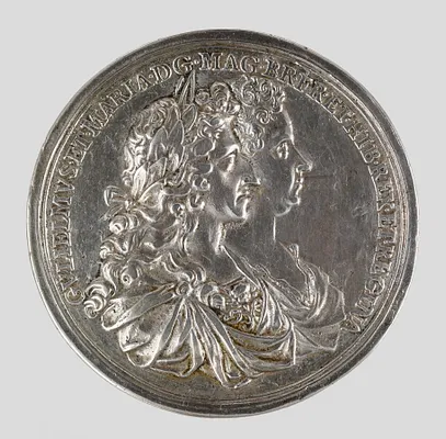 Coronation Medal of William (Willem III) and Mary