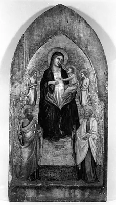 The Virgin and Child with Saints and Angels