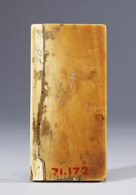 Part of l. leaf of a diptych; VIRGIN WITH A SAINT