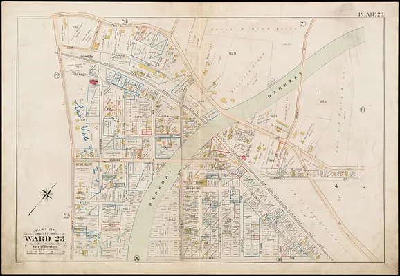 Atlas of the city of Boston, West Roxbury