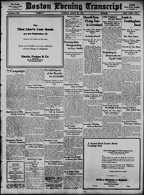 Boston Evening Transcript