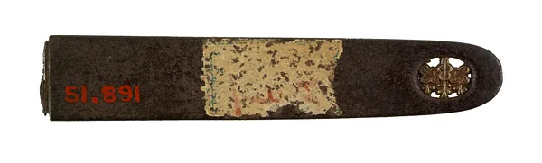 Kozuka with Dragon and Paulownia Crest