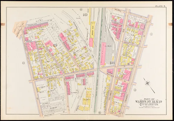 Atlas of the city of Boston, Roxbury
