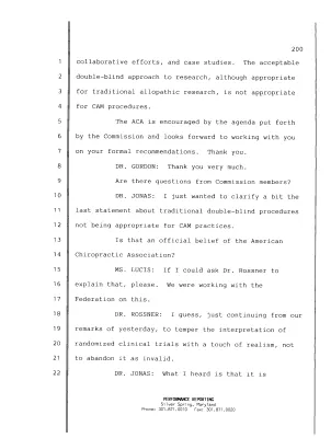 WHCCAM Meeting Transcript Volume II, October 6, 2000 (8:40am) [3]