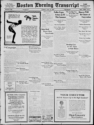 Boston Evening Transcript