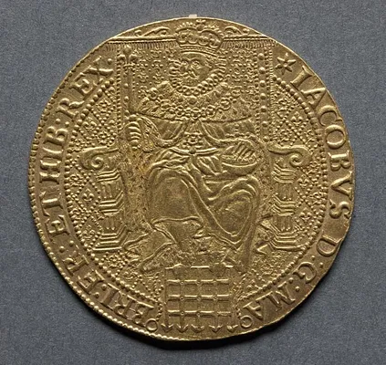 Rose Ryal: James I (obverse)