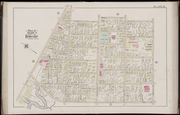 Atlas of the city of Cambridge, Massachusetts