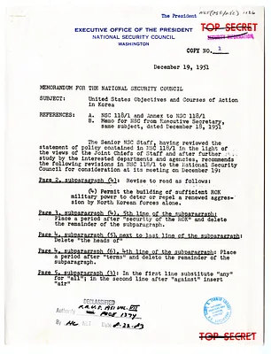 Memorandum from James S. Lay, Jr. to the National Security Council