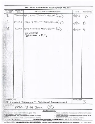 January 3-14, 1970 [1 of 2]