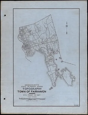 Topography Town of Fairhaven