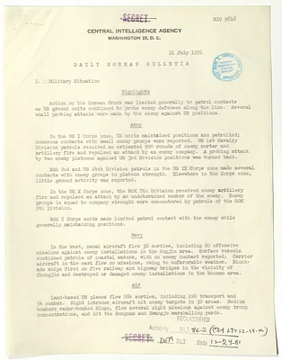 Memorandum, Daily Korean Bulletin