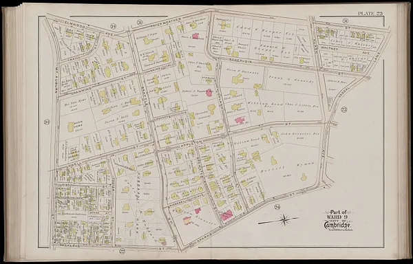Atlas of the city of Cambridge, Massachusetts
