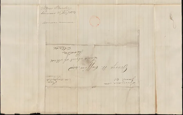 Moses Burley to George Coffin, 20 January 1839